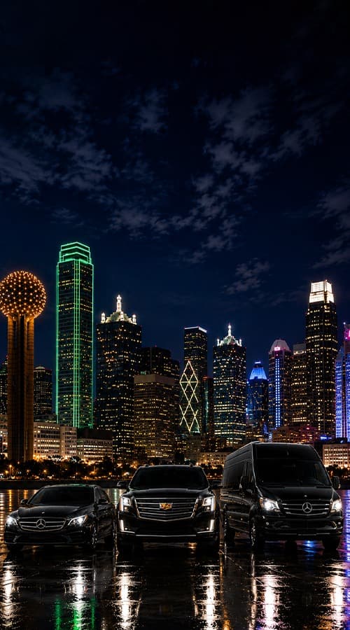 Dallas SUV and Limos Mobile Background
